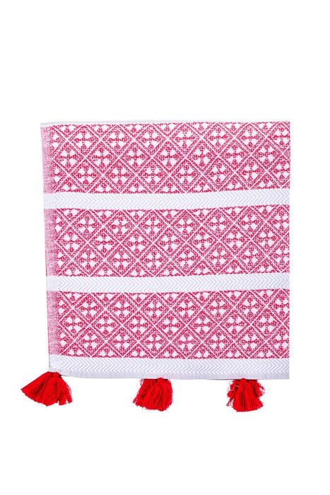 Peshtemal Beach Towel Cozy Red - FineFamilyGoods