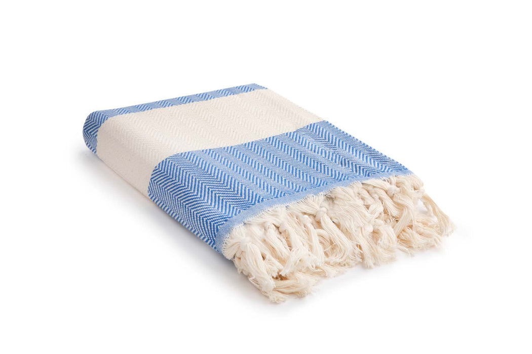 Peshtemal Towel Classic Blue - FineFamilyGoods