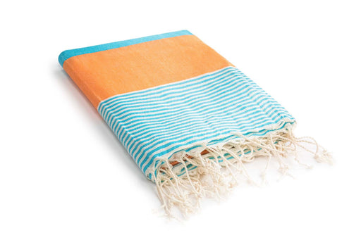 Peshtemal Towel Marine Orange - FineFamilyGoods