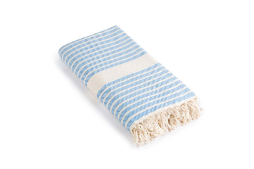 Peshtemal Towel Narrow Stripe Light Blue - FineFamilyGoods