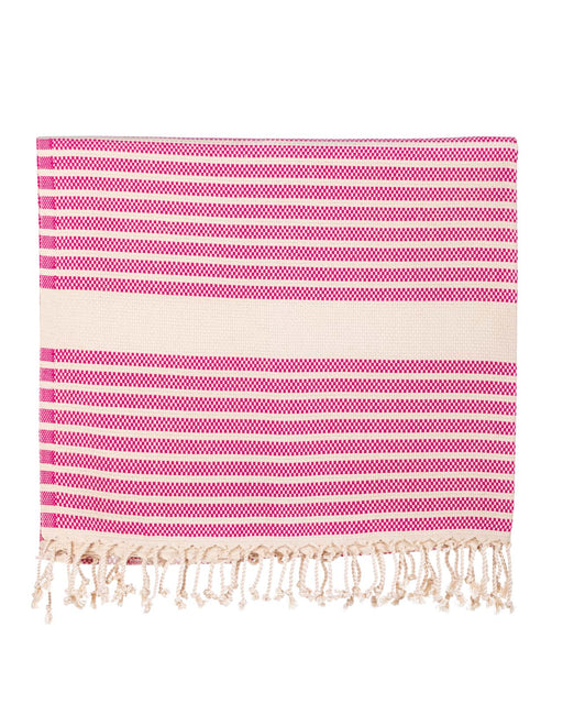 Peshtemal Towel Narrow Stripe Pink - FineFamilyGoods