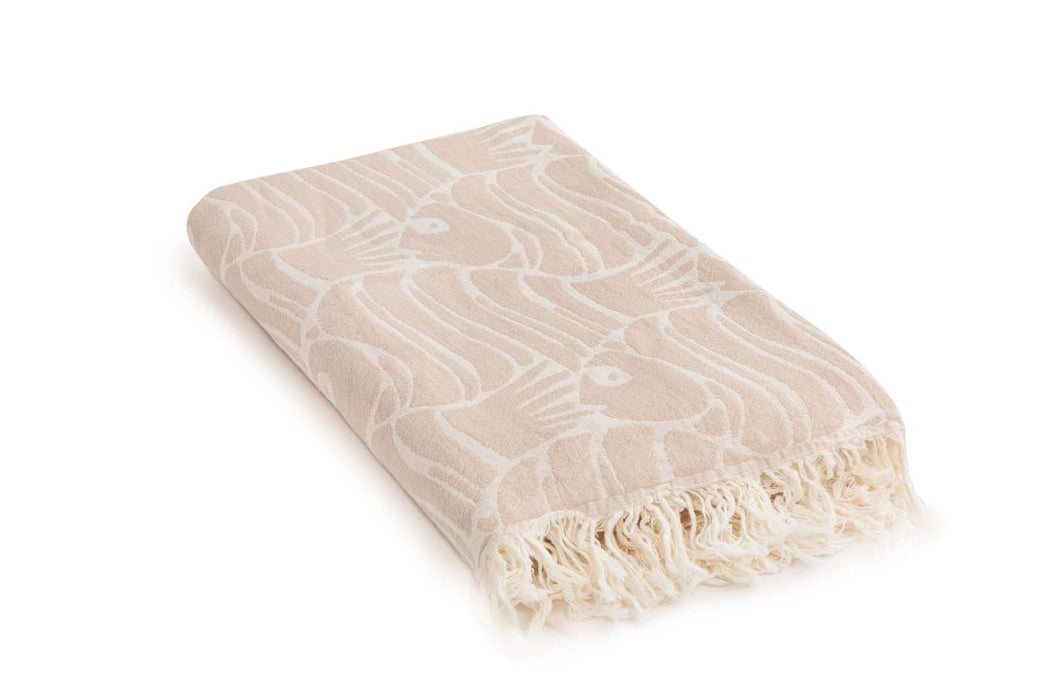 Peshtemal Towel Ocean Beige - FineFamilyGoods