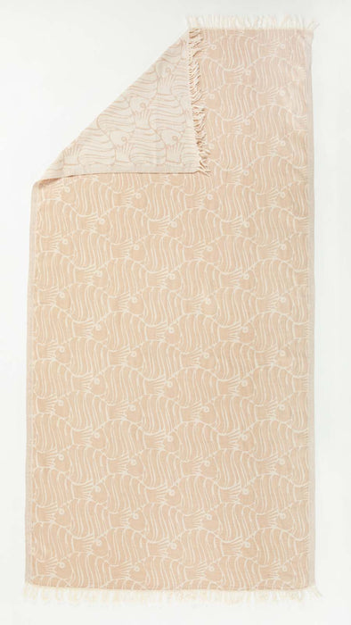 Peshtemal Towel Ocean Beige - FineFamilyGoods