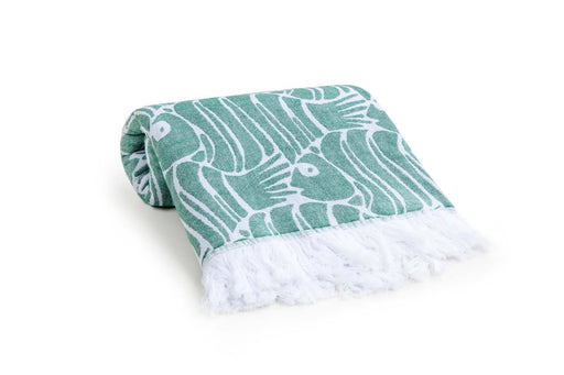 Peshtemal Towel Ocean Green - FineFamilyGoods