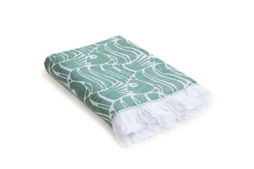 Peshtemal Towel Ocean Green - FineFamilyGoods