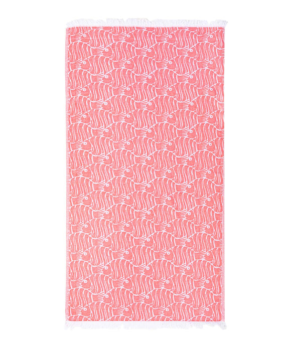 Peshtemal Towel Ocean Red - FineFamilyGoods