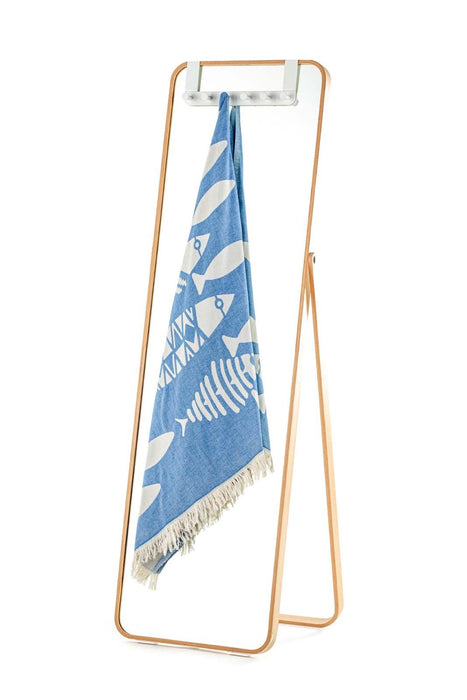 Peshtemal Towel Salt Life Blue - FineFamilyGoods