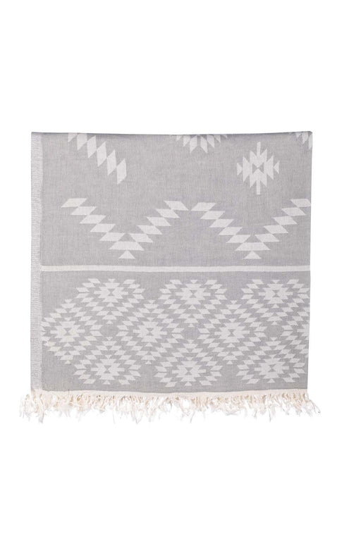 Peshtemal Towel Southwestern Gray - FineFamilyGoods