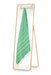 Peshtemal Towel White Stripe Green - FineFamilyGoods