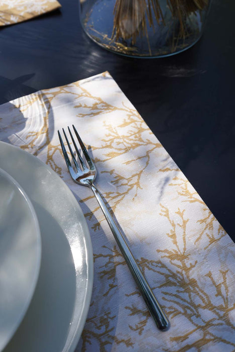 Placemat Branch- Mustard - FineFamilyGoods