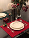 Placemat Gardenia- Red - FineFamilyGoods