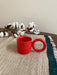 Red Ceramic Espresso Cup - FineFamilyGoods