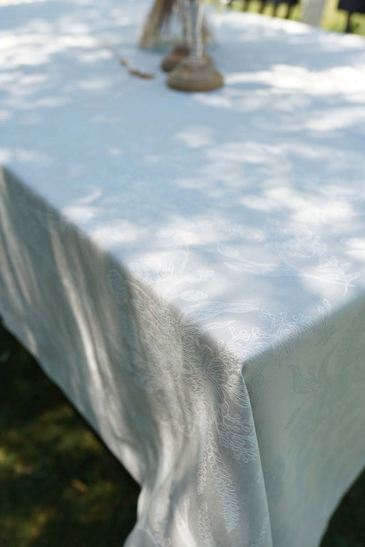 Tablecloth Elegant- White - FineFamilyGoods