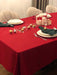 Tablecloth Gardenia- Red - FineFamilyGoods63"x 86"