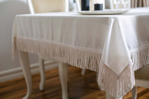 Tablecloth Lissa- Cream - FineFamilyGoods