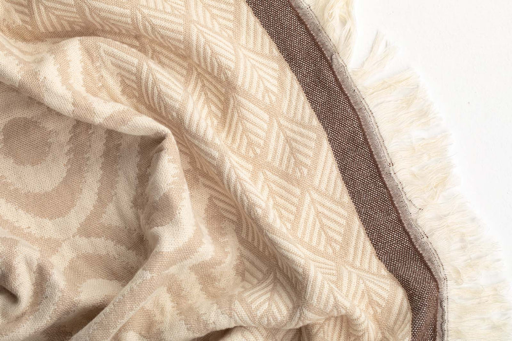 Throw Blanket Cream - FineFamilyGoods