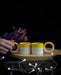 Yellow Polka Dot Ceramic Espresso Cup Set - FineFamilyGoods